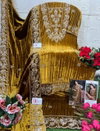 Bilqis B 240 A to D Crush Velvet Pakistani Salwar Suit Wholesalers In Surat