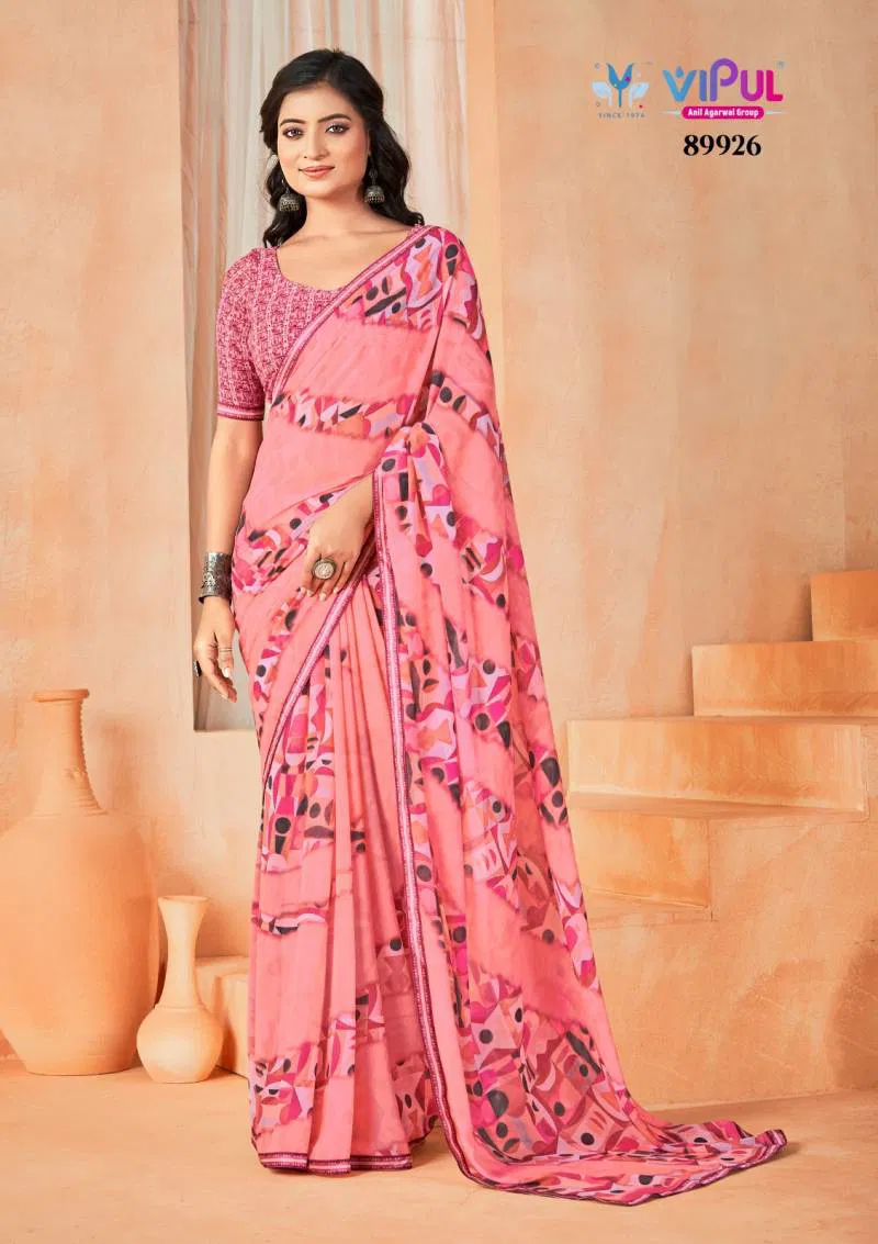 Aardhya Vol 2 By Vipul Weight Less Printed Fancy Saree Wholesalers In Delhi