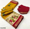 Rajyog Riyasat Mangalgiri Cotton Beautiful Printed Saree Online Wholesale
