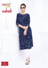 Saheli Vol 17 By Aarvi Cotton Printed Surat Straight Kurtis Wholesale Market