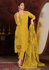 Dishita By T&M Simmer Tissue Embroidery Dress Material Orders In India