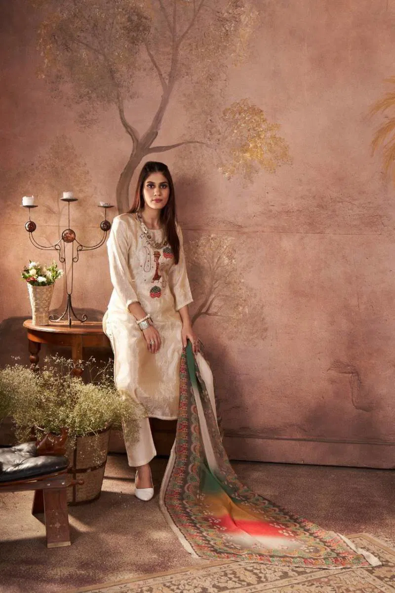 Tanyaa P 392 Maslin Printed Kurti Bottom With Dupatta Wholesale Market In Surat With Price