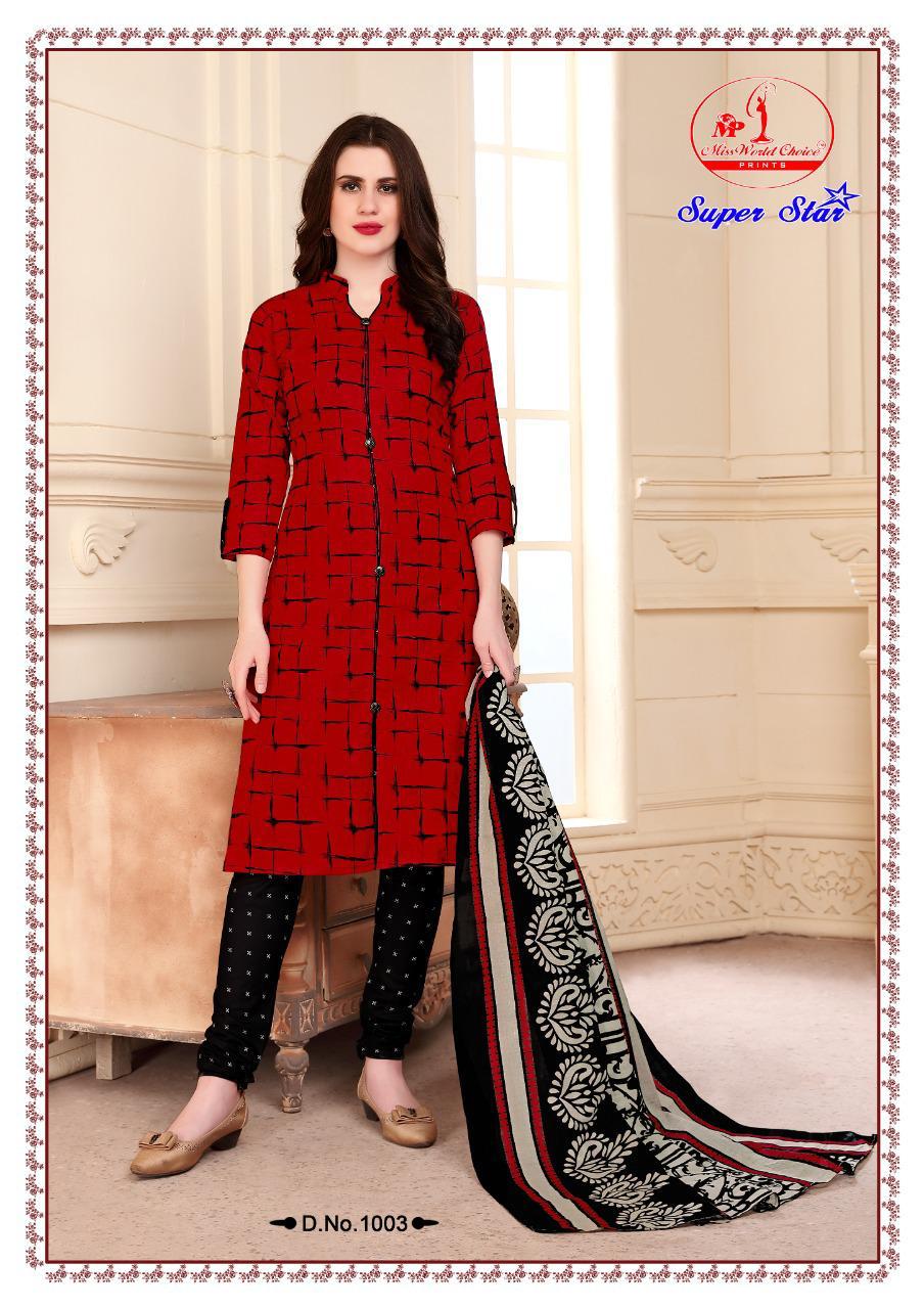 SUPAR STAR Vol 1 Pure Printed Cotton Designer Daily Wear Salwar Suit Collections