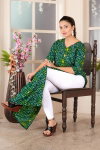 Bandhani Hit Vol 1 By Nsf Rayon Bandhani Printed Kurtis Wholesale Market In Surat With Price