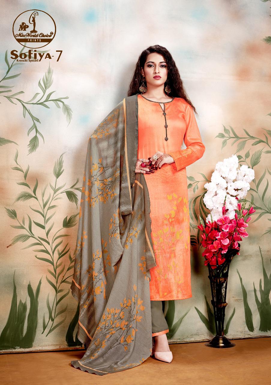 Sofiya 7 New Designer Printed Cotton Dress Material Collection 