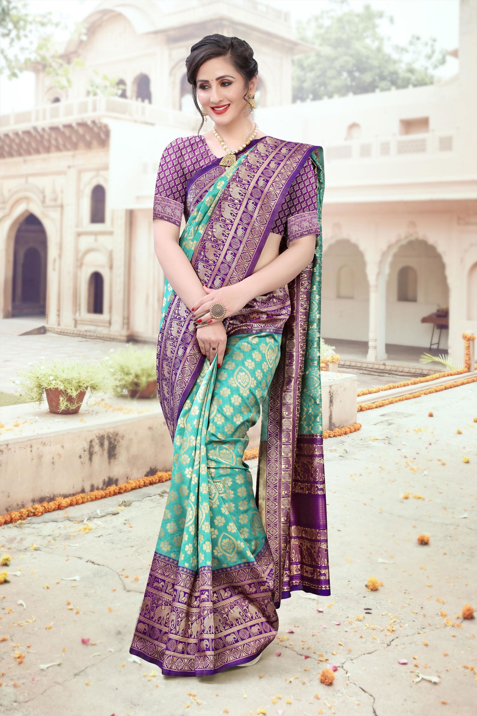Bk 8482 Latest Fancy Designer Heavy Festive Wear Silk Weaving Banarasi Silk Sarees Collection
