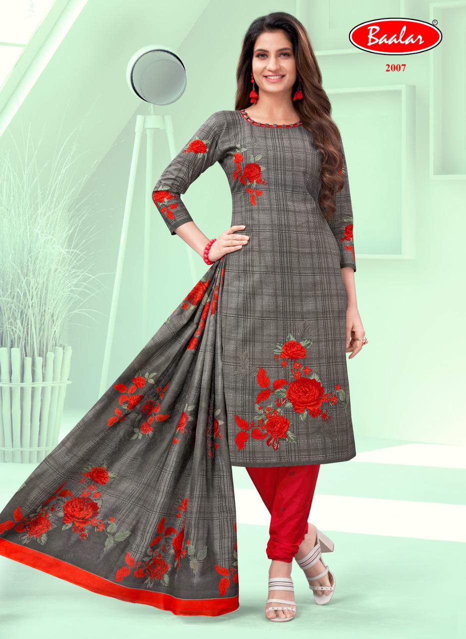 Baalar Nai Disha 1 Pure Cotton Printed Casual Wear Dress Material Collection
