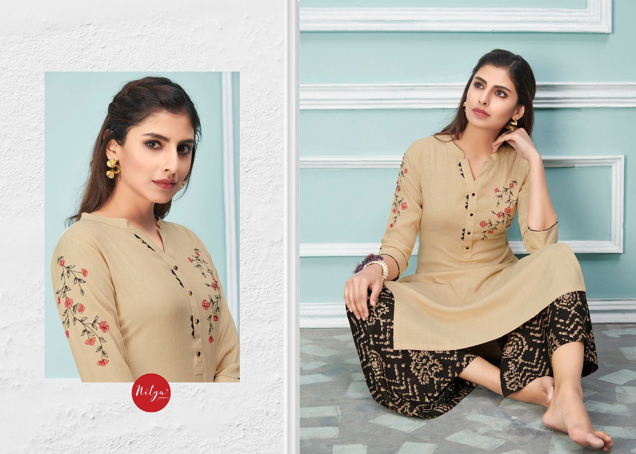 LT FABRICS GLORY Latest Fancy Festive Wear Heavy Designer Rayon Kurtis With Bottom Collection