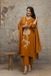 Naisha K 246 Vol 2 Cotton Embroidered Kurti With Bottom Dupatta Wholesale Market In Surat
