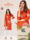 Priyanka By Blue Hills Rayon Embroidery Wholesale Daily Wear Kurtis In India
