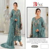 Bilqis B 217 A To D Faux Georgette Pakistani Salwar Suits Wholesale Online