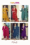 Maahi Vol 2 By Tips And Tops Roman Silk Kurti With Bottom Dupatta Orders In India