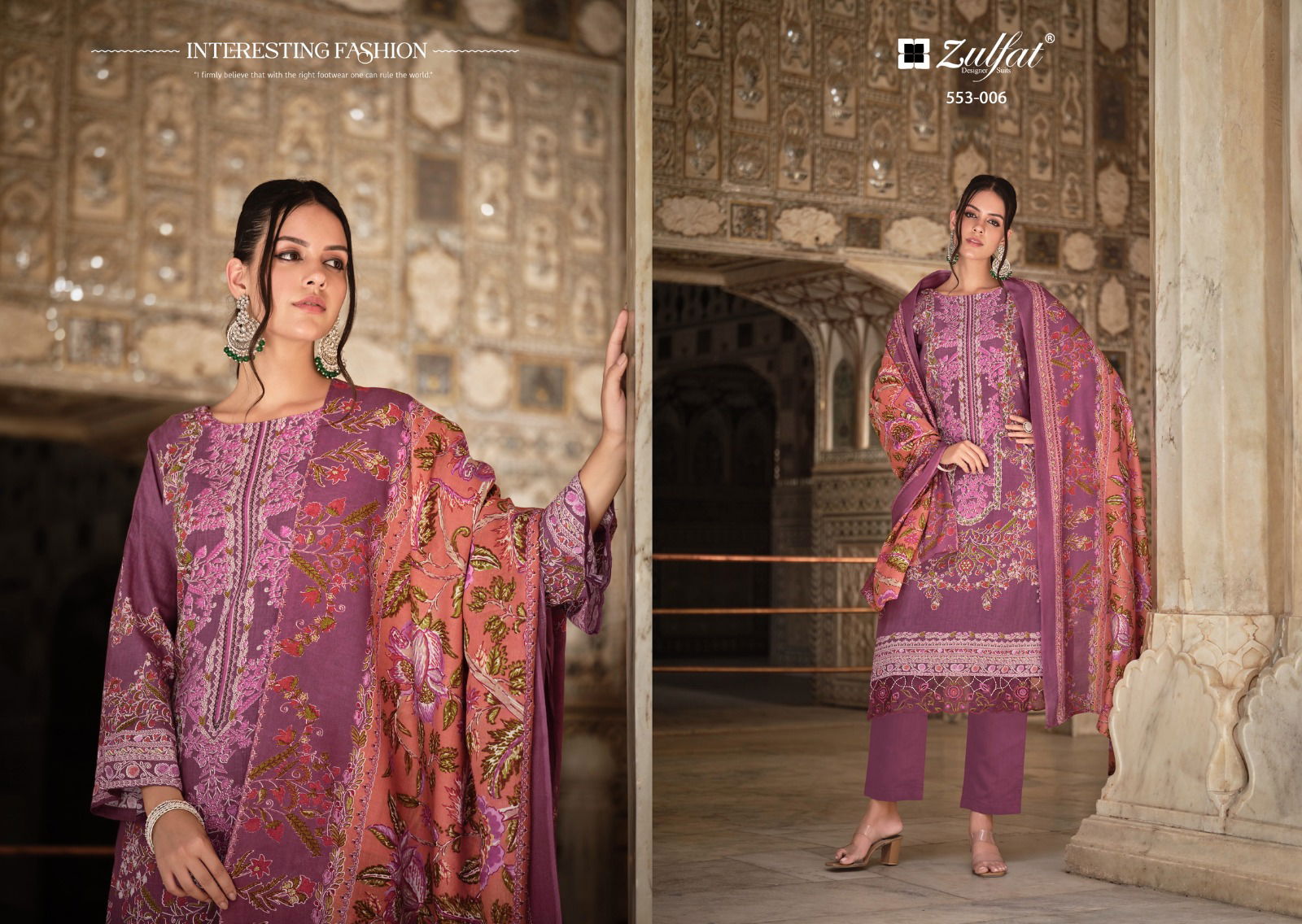 Gulrez Vol 2 By Zulfat Printed Cotton Dress Material Exporters In India