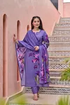 Naisha K 83 Cotton Digital Printed Kurti Bottom With Dupatta Suppliers In India