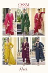 Heer By Ossm Viscose Roman Silk Online Kurti With Bottom Dupatta Wholesale Market
