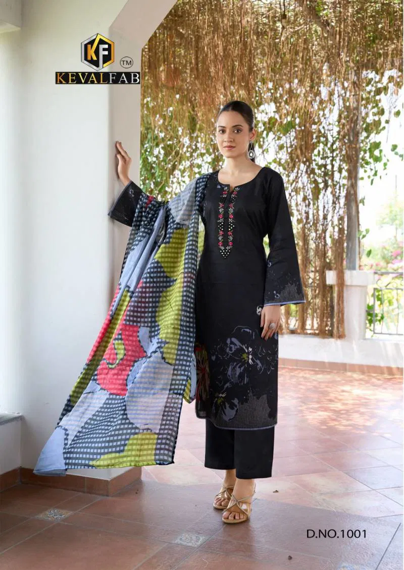 Aalaya Vol 1 By Keval Cotton Printed Dress Material Wholesale Market In Surat