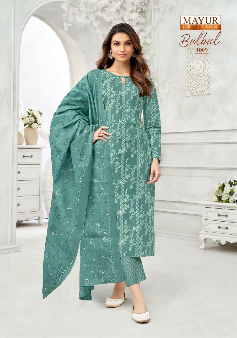 Bulbul Vol 1 By Mayur Cotton Dress Material Wholesale Price