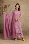 Naisha K 240 Cotton Fancy Kurti With Bottom Dupatta Exporters In India
