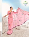 Shambhavi 41001-41012 By Sanskar Digital Floral Print Fancy Chiffon Sarees Suppliers In India
