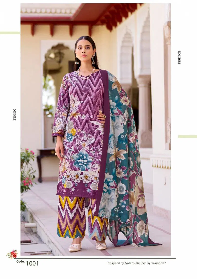 Hoor By Nafisa Soft Cotton Digital Printed Dress Material Exporters In India