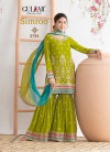 Simroo By Gulzar Premium Chinon Embroidery Readymade Suits Orders In India
