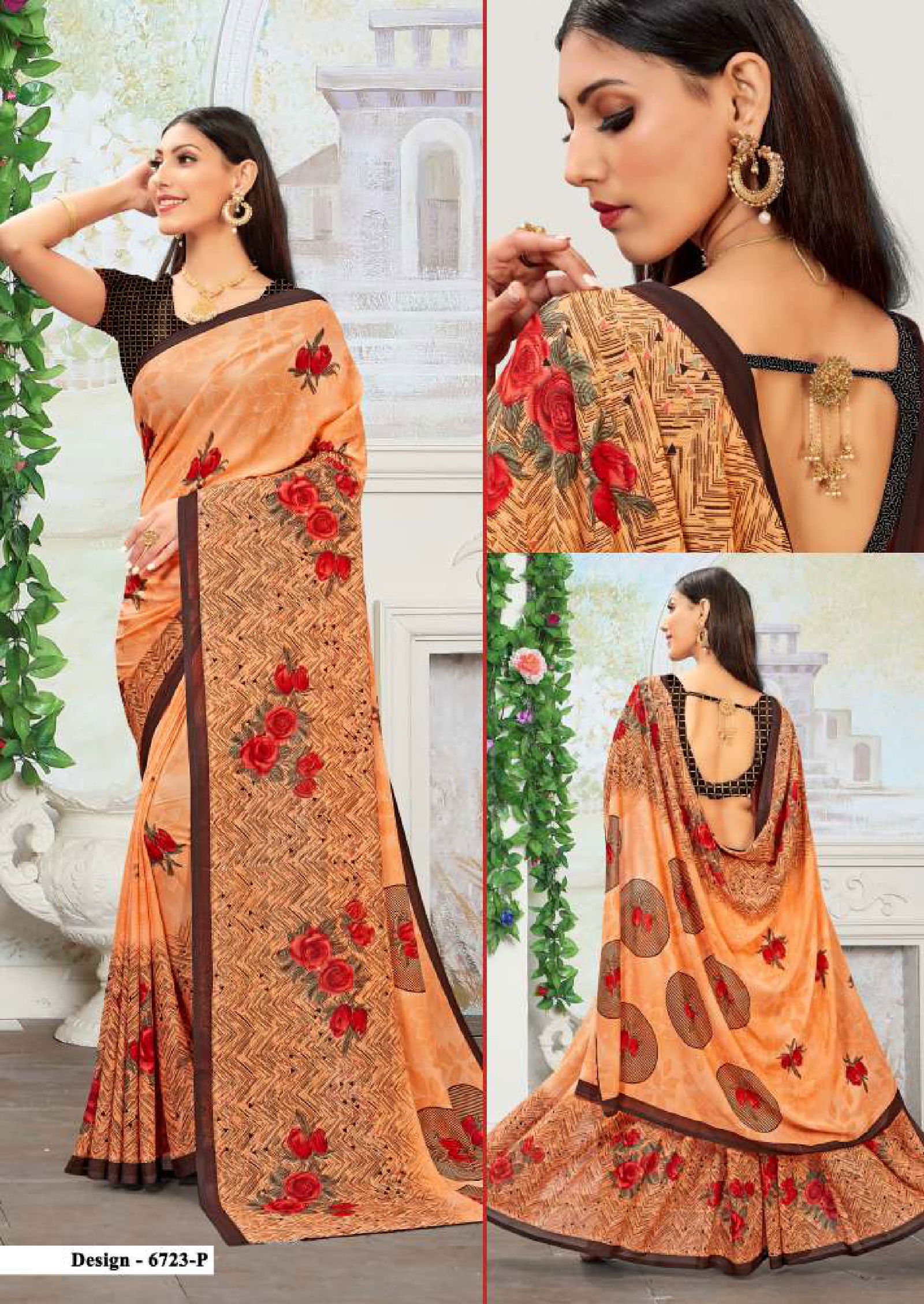 Pankhuri Plus 25 Latest fancy Heavy Rennial Regular Wear Printed Saree Collection
