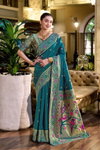 Meera 300 Party Wear Zari Weaving Paithani Silk Wholesale Saree Suppliers In Mumbai
