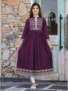 1073 Rayon Foil Print Bulk Kurti Orders in India