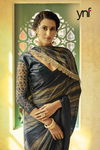 Ynf Rainbow Schiffli 1 Designer Party Wear Silk Printed Saree Collection