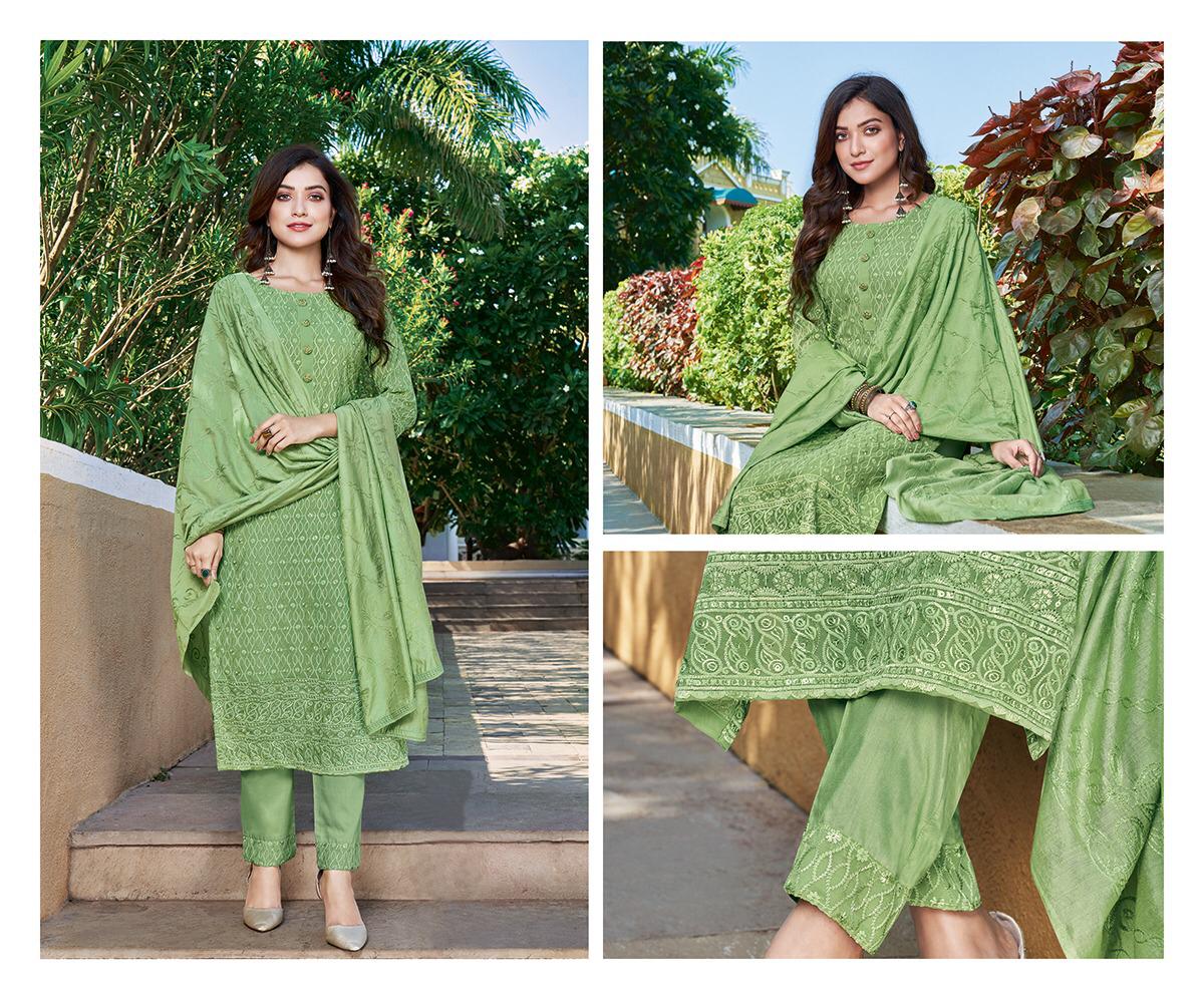 Manas Schiffli 3 Georgette Fancy Festive Wear Ready Made Designer Collection
