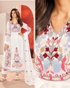 Ayesha Faux Georgette Anarkali Readymade Suits Catalog