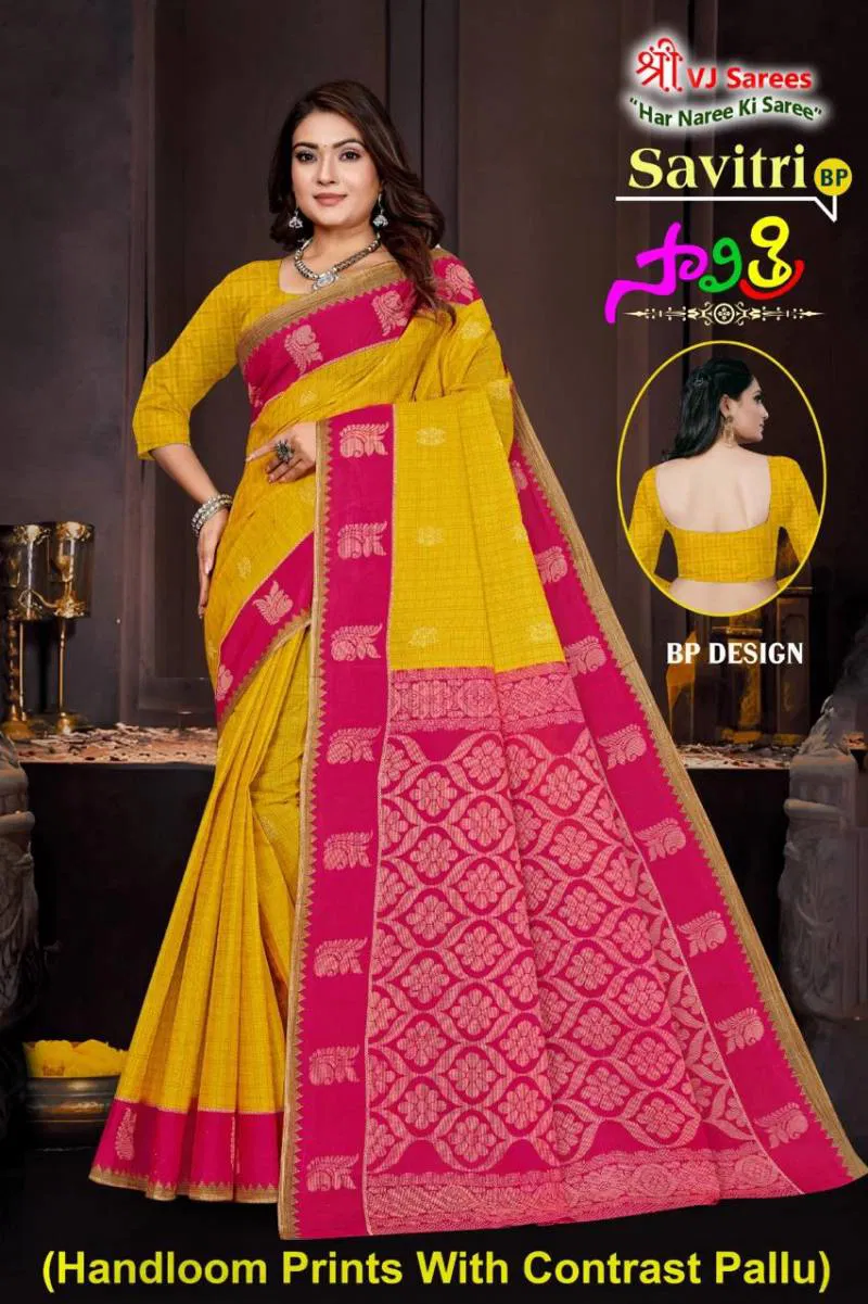 Savitri Vol 01 By Vj Cotton Printed Casual Wear Saree Wholesale Market In Surat