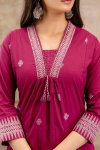 Naisha K 88 Cotton Fancy Neck Readymade Suits Wholesale In India