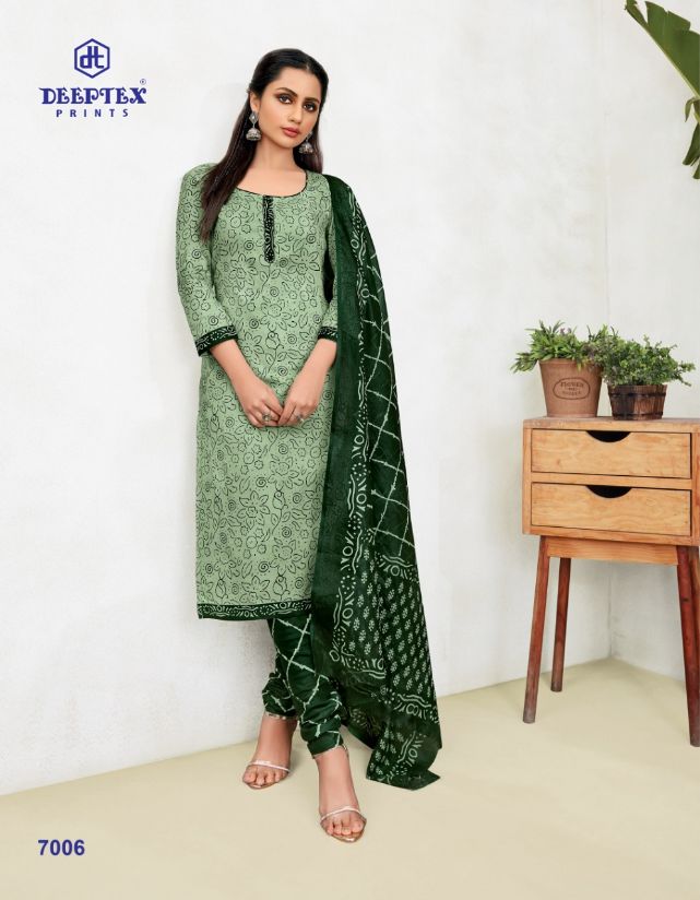 Deeptex Miss India 70 Casual Daily Wear Cotton Printed Dress Material Collection