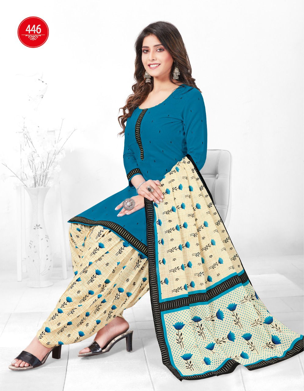 Kuber Geet Patiyala Vol 5 Latest Designer Pure Cotton Printed Dress Material Collection 