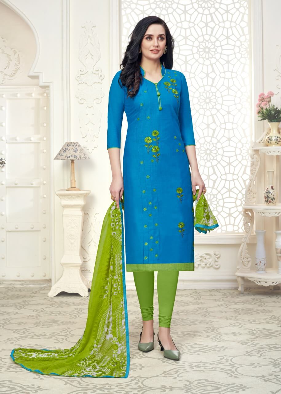 Relish 18 Latest Casual Regular Wear Slub Cotton With Unique Work Printed Cotton Collection
