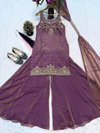 Aarvi 01 Fendy Satin Beats Work Readymade Plazzo Suits