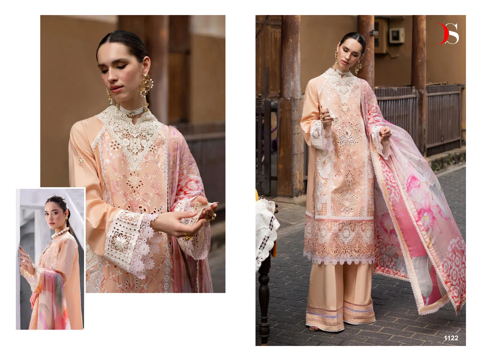 Mushq 25 By Deepsy Cotton Embroidery Pakistani Salwar Suit Suppliers In India