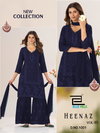 Heenaz Vol 10 By Blue Hills Rayon Wholesale Kurti With Bottom Dupatta In India
