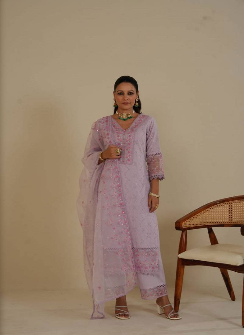 Tanyaa P 119 Designer Schiffli Cotton Kurti Bottom With Dupatta
Online Wholesale
