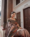 Soft Silk 4073 Soft Lichi Silk Beautiful Rich Pallu Jacquard Work Saree Orders In India