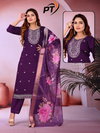 Shilpa Vol 1 By Pt Vertical Plan Kurti Wth Bottom Dupatta Wholesale Online
