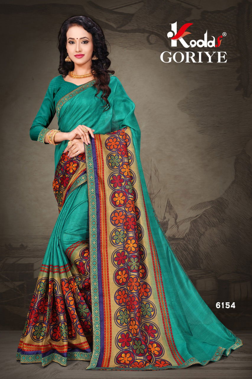 Daily Wear Designer Fancy Vichitra Silk Saree Collection