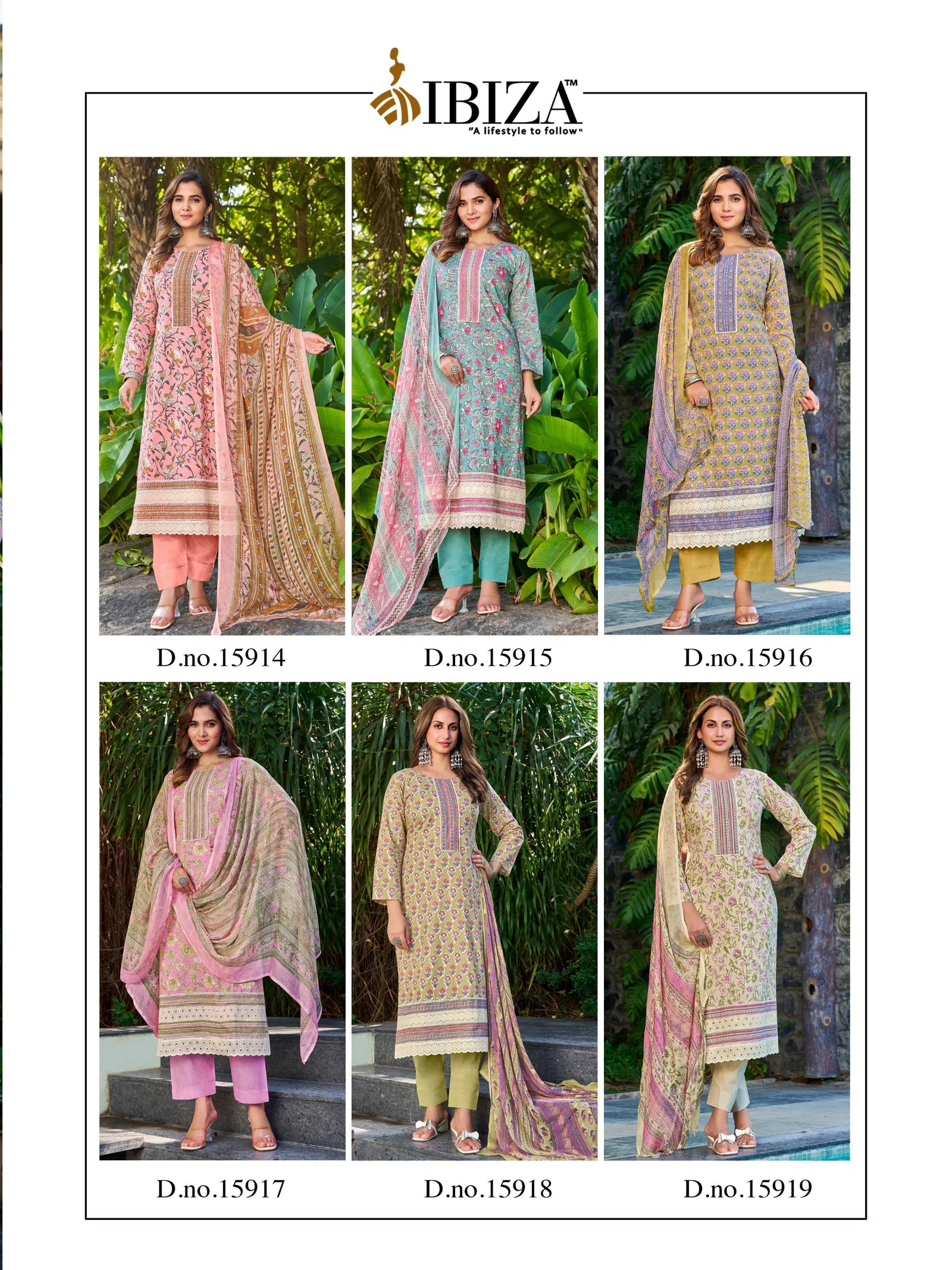 Amara Vol 2 By Ibiza Camric Cotton Printed Salwar Kameez Exporters In India