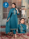 Aditi By Kaya Chanderi Jacquard Surat Kurti With Bottom Dupatta Wholesale Market