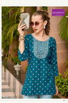 Posh By Rangmaya Rayon Tunic Ladies Top Exporters In India