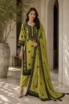 K 1327 By Naisha Mul Chanderi Kurti With Bottom Dupatta