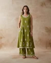 K 1055 By Naisha Rayon Embroidery Kurti With Bottom
