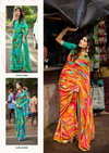 Kalikar By Sanskar Weightless Fancy Trendy Sarees Wholesale Market In Surat