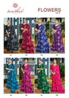 Flowers Vol 1 By Kashvi Major Georgette Best Saree Wholesale Shop In Surat
